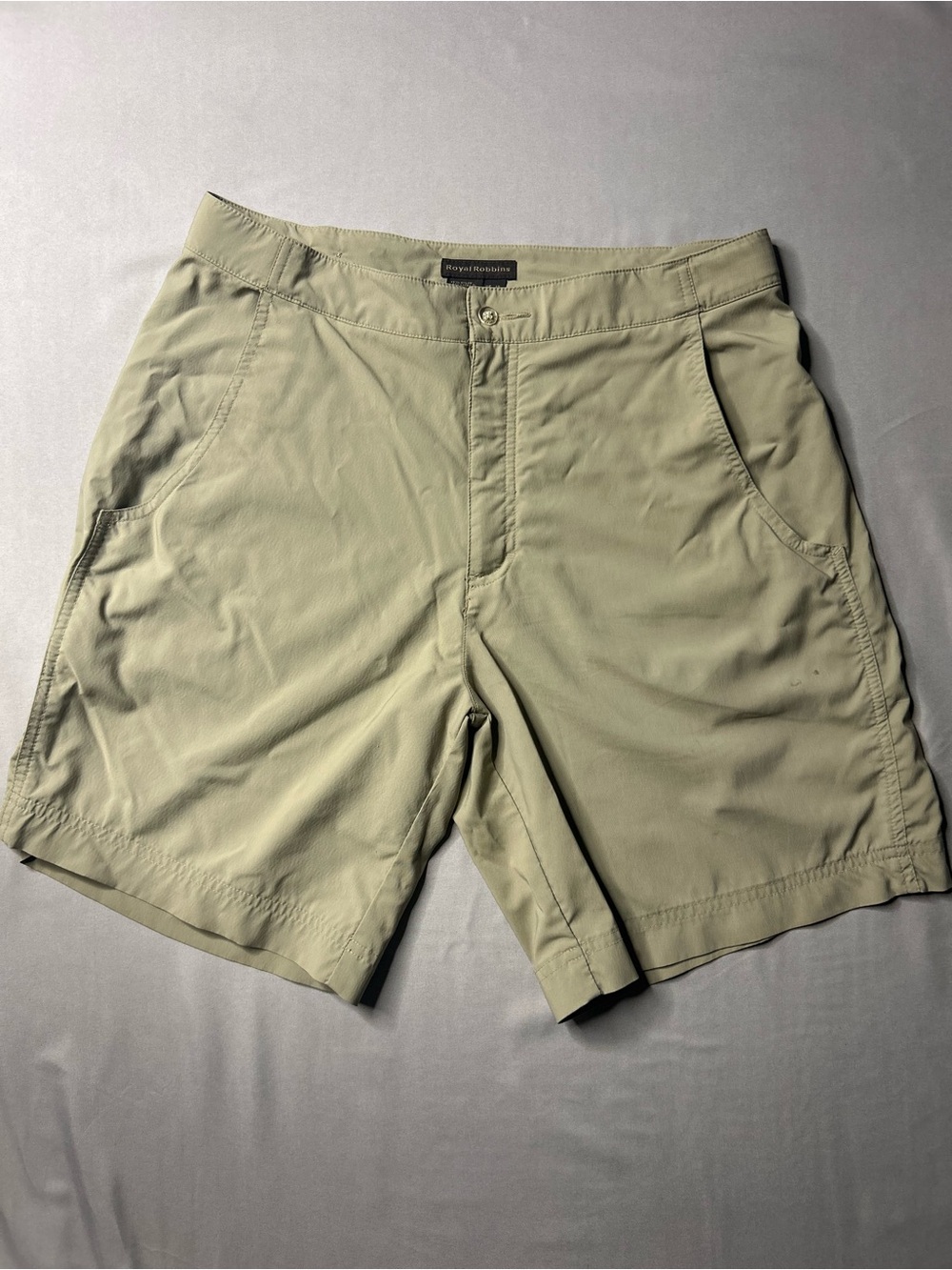 Royal Robbins Outdoor Hiking Shorts Khaki Lightweight Women’s Size 10